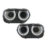 Faruri LED Dodge Challenger (2015-2024) Negru Performance AutoTuning