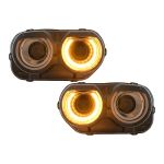 Stopuri Litec LED VW Scirocco III 08-10 rosu / fum Performance AutoTuning