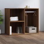 Dulap de dressing, stejar maro, 80x40x65 cm, lemn compozit GartenMobel Dekor