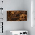 Dulap de perete, stejar fumuriu, 60x36,5x35 cm, lemn prelucrat GartenMobel Dekor