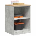 Dulap depozitare garaj Beton Gri 60x51x85 cm lemn masiv de pin GartenMobel Dekor