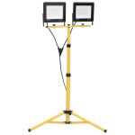 Proiector cu LED și trepied, 2x100 W, alb rece GartenMobel Dekor