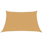 Pânză parasolar, gri deschis, trapez, 3/4x2 m, HDPE, 160 g/m² GartenMobel Dekor