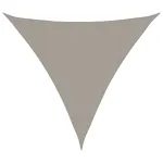 Pânză parasolar, nisipiu, triunghiular, 4x4x4 m, HDPE, 160 g/m² GartenMobel Dekor