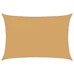 Pânză parasolar, nisipiu dreptunghiular 3x5 m HDPE 160 g/m² GartenMobel Dekor