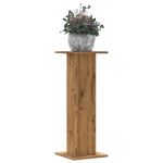 Suporturi de plante, 2 buc., stejar artizanal, 30x30x80cm, lemn GartenMobel Dekor