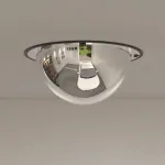 Oglindă de trafic cupolă completă, Ø40 cm, acril GartenMobel Dekor