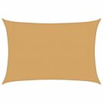 Pânză parasolar, nisipiu dreptunghiular 3x4 m HDPE 160 g/m² GartenMobel Dekor