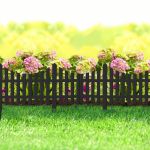 Bordura pt. pat de flori / gard - extensibil, 60 x 23 cm - Negru Best CarHome