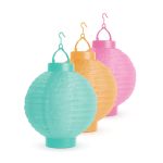 Garden of Eden - Lampion solar cu LED 3 culori, alb rece 21 cm Best CarHome
