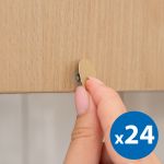 Set măști pentru șuruburi 13 mm - stejar - 24 buc Best CarHome