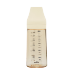 Biberon anticolici premium cu tetina L, galben (260 ml) PlayLearn Toys