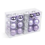 Set decorațiuni de brad - violet - 26 buc / set Best CarHome