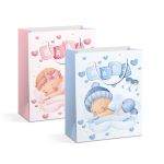 Pungă cadou - hartie - 265 x 127 x 330 mm - 2 tipuri / pachet Best CarHome