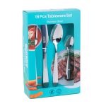 Set tacâmuri 16 piese - 4 x furculițe, cuțite, linguri, lingurițe - Baker's Secret Best CarHome