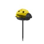 Lampă solară LED - buburuză - alb rece - roșu / galben - 75 x 60 x 156 mm Best CarHome