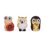 Figurine de animale solare - 3 tipuri - 2 LED albe - 8,5 cm Best CarHome