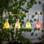 Floare solară suspendată - 4 tipuri - 3 LED-uri alb cald - 17,5 x 9,5 cm Best CarHome