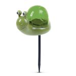 Lampă solară - melc - LED alb - 10 x 6 x 15 cm Best CarHome
