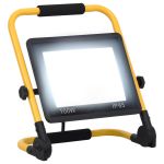 Proiector cu LED și mâner, alb rece, 100 W GartenMobel Dekor