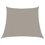 Pânză parasolar, gri deschis, trapez, 3/4x3 m, HDPE, 160 g/m² GartenMobel Dekor