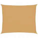 Pânză parasolar nisipiu dreptunghiular 2,5x3m HDPE 160 g/m² GartenMobel Dekor