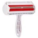 Rola, perie, pentru indepartarea parului de caine si pisica, reutilizabila, rosu, 6x20 cm GartenVIP DiyLine