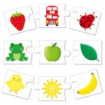 Set de 6 puzzle-uri - Lumea culorilor PlayLearn Toys