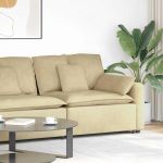 Modul modular de capăt pentru cotieră canapea cu perne 100 cm GartenMobel Dekor