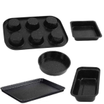 Set de tavi Royalty Line cu acoperire antiaderentă, 5 piese. Handy KitchenServ