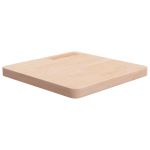 Blat de masă pătrat, 50x50x4 cm, lemn masiv stejar netratat GartenMobel Dekor