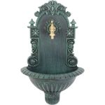 Chiuveta de gradina, aluminiu, verde, 37x19x61 cm, Strend Pro GartenVIP DiyLine