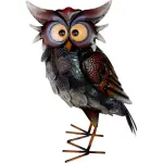 Decoratiune gradina, MagicHome, bufnita, metalica, 23x15x40.5 cm GartenVIP DiyLine