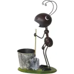 Decoratiune gradina, MagicHome, furnica cu lopata si galeata, metalica, 25x14x44 cm GartenVIP DiyLine
