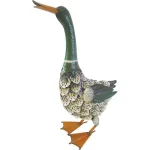 Decoratiune gradina, MagicHome, rata salbatica, metalica, 35x16.5x47 cm GartenVIP DiyLine