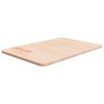 Blat de baie, 60x40x1,5 cm, lemn masiv netratat GartenMobel Dekor