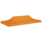 Acoperiș pentru cort de petrecere, portocaliu, 6x3 m, 270 g/m² GartenMobel Dekor