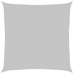 Parasolar, gri deschis, 2,5x2,5 m, 100% poliester Oxford GartenMobel Dekor