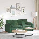 Canapea modulară cu perne, verde junglă GartenMobel Dekor