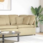 Modul modular de colț pentru canapea cu perne 100 cm GartenMobel Dekor