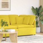 Modul modular de colț pentru canapea cu perne 100 cm GartenMobel Dekor