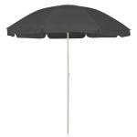 Umbrelă de soare de plajă, antracit, 240 cm GartenMobel Dekor