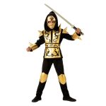 Costum de carnaval - Ninja Dragon Auriu PlayLearn Toys