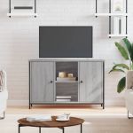 Comodă TV, gri sonoma, 100x35x65 cm, lemn compozit GartenMobel Dekor