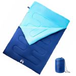 Sac de dormit dublu cu perne de camping, adulți, 3-4 anotimpuri GartenMobel Dekor