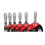 Set 6 spacluri inox, monobloc, maner metalic, 50-200 mm, Olejnik GartenVIP DiyLine