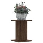 Suporturi plante 2 buc. stejar maro 30x30x40 cm lemn prelucrat GartenMobel Dekor