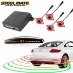 Senzori de parcare spate STEELMATE PTS410EX cu aspect OEM, display M7 CarStore Technology