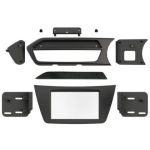Connects2 CT23MB25 2DIN Kit rama Mercedes Clasa C W204 RHD Negru CarStore Technology