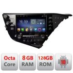 Navigatie Toyota Camry 2017-2021 V2 Android radio gps internet Octa Core 8+128 LTE kit-camry-2018-plus+EDT-E609 CarStore Technology